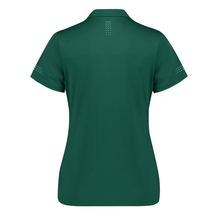 Biz Collection P200LS Womens Balance Short Sleeve Polo - Colour Forest White Back