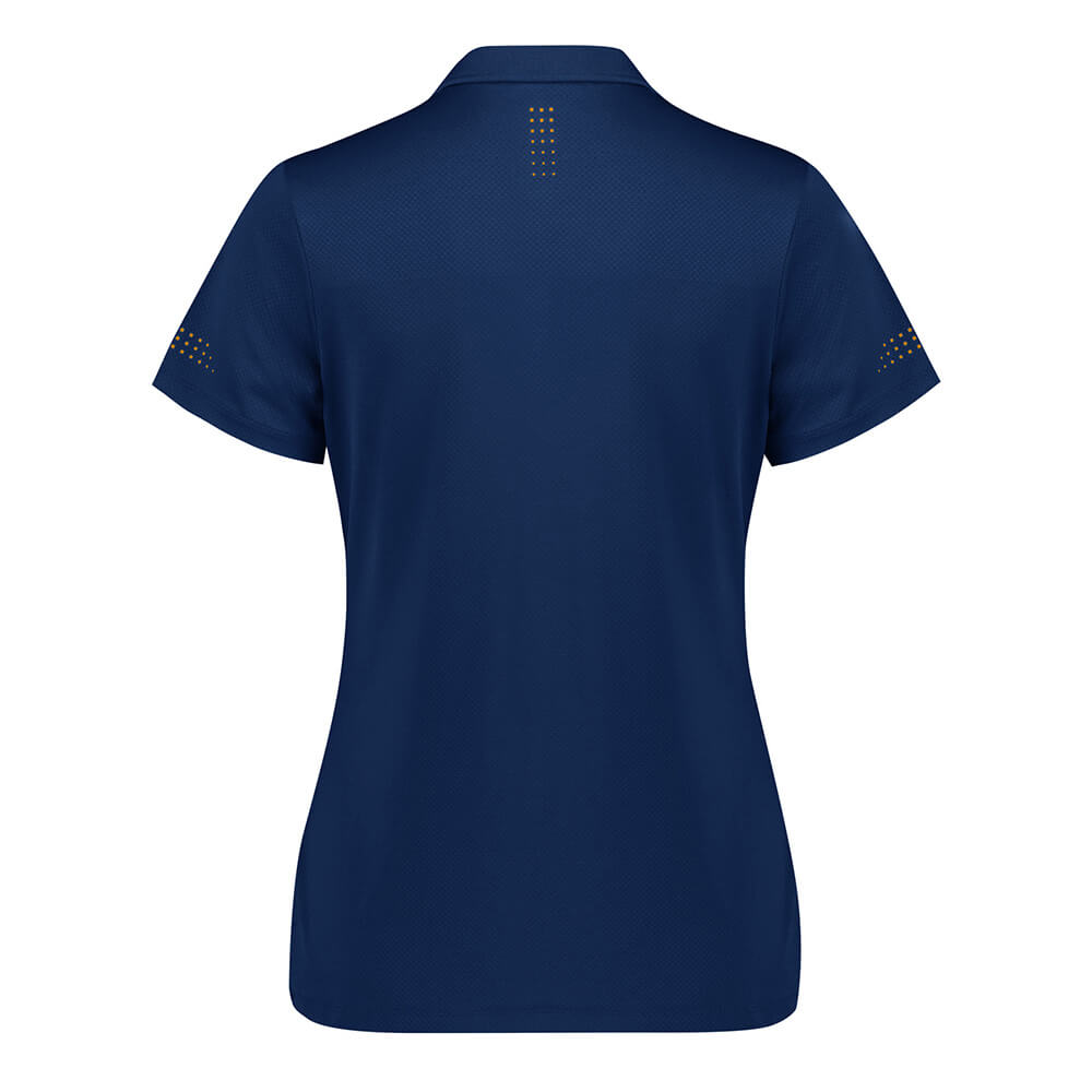 Biz Collection P200LS Womens Balance Short Sleeve Polo - Colour Navy/Gold