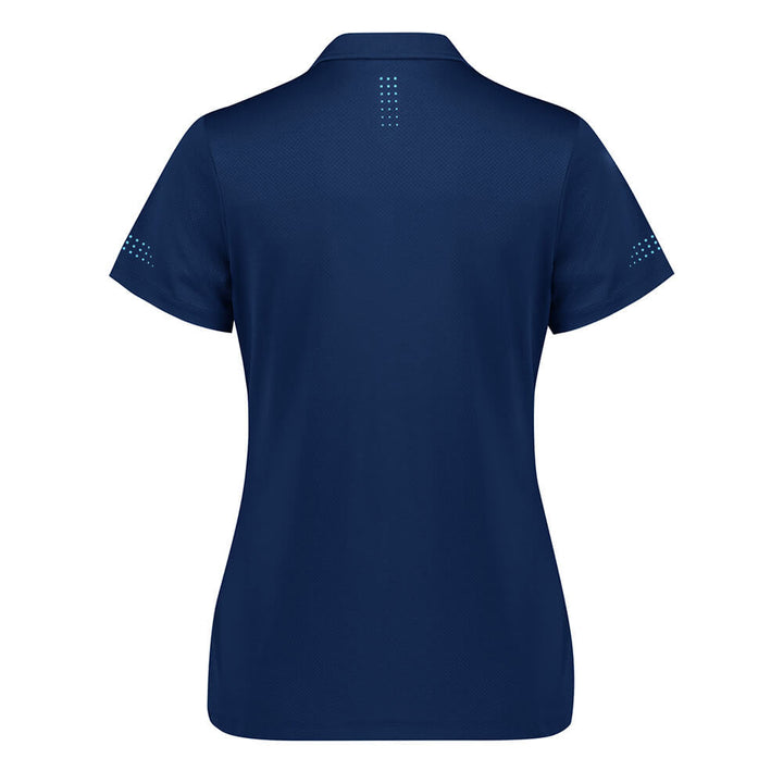 Biz Collection P200LS Womens Balance Short Sleeve Polo - Colour Navy/Sky