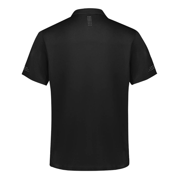 Biz Collection P200MS Mens Balance Short Sleeve Polo Black/White