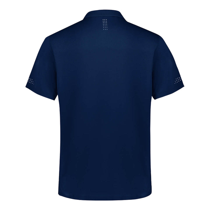 Biz Collection P200MS Mens Balance Short Sleeve Polo Navy/White