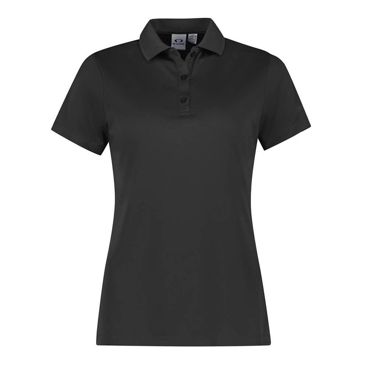 Biz Collection P206LS Womens Action Short Sleeve Polo Grey