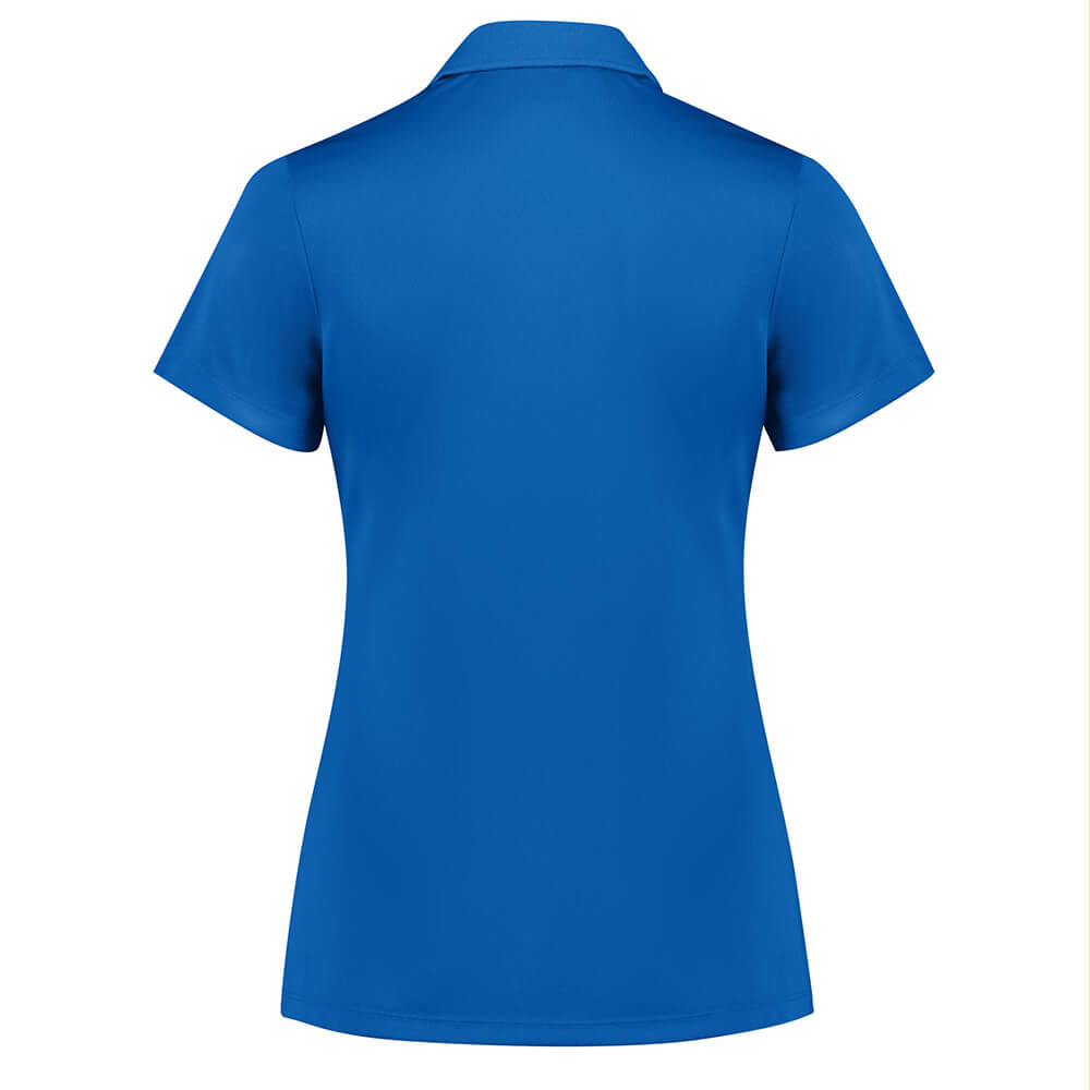 Biz Collection P206LS Womens Action Short Sleeve Polo Royal