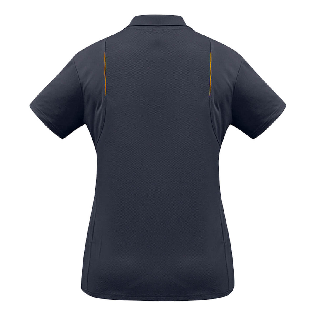 Biz Collection P244LS Womens United Polo Short Sleeve Navy/Gold