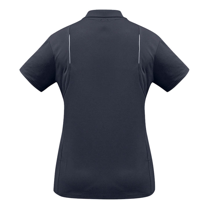 Biz Collection P244LS Womens United Polo Short Sleeve Navy/White