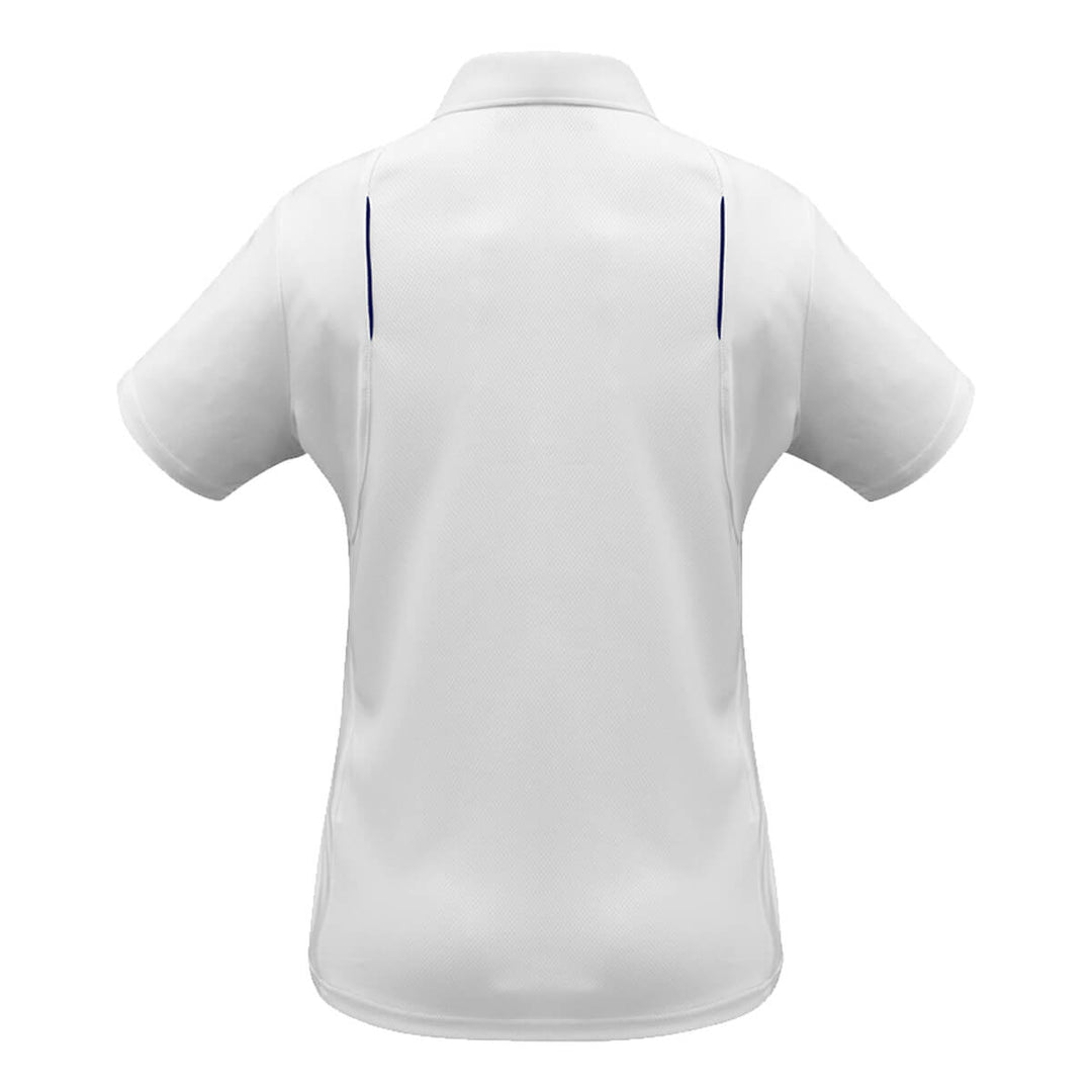 Biz Collection P244LS Womens United Polo Short Sleeve White/Navy