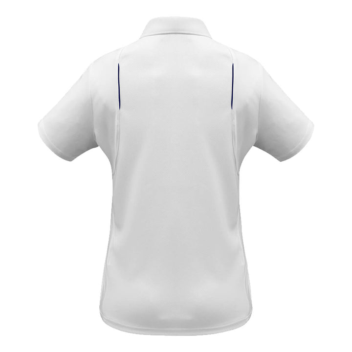 Biz Collection P244LS Womens United Polo Short Sleeve White/Navy