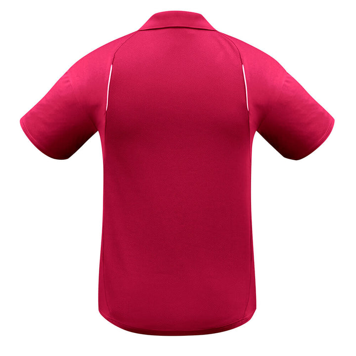 Biz Collection P244MS Mens United Polo Short Sleeve Red/White
