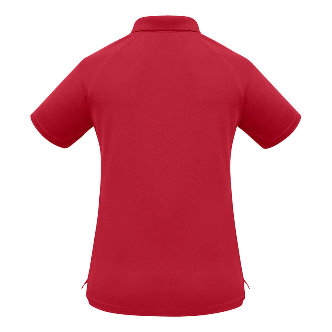 Biz Collection P300LS Womens Sprint Short Sleeve Polo Red