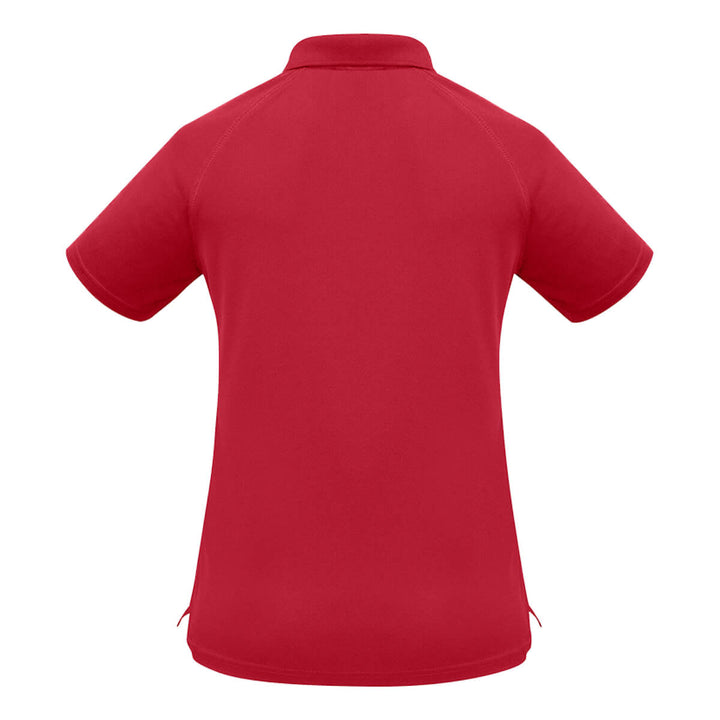 Biz Collection P300LS Womens Sprint Short Sleeve Polo Red