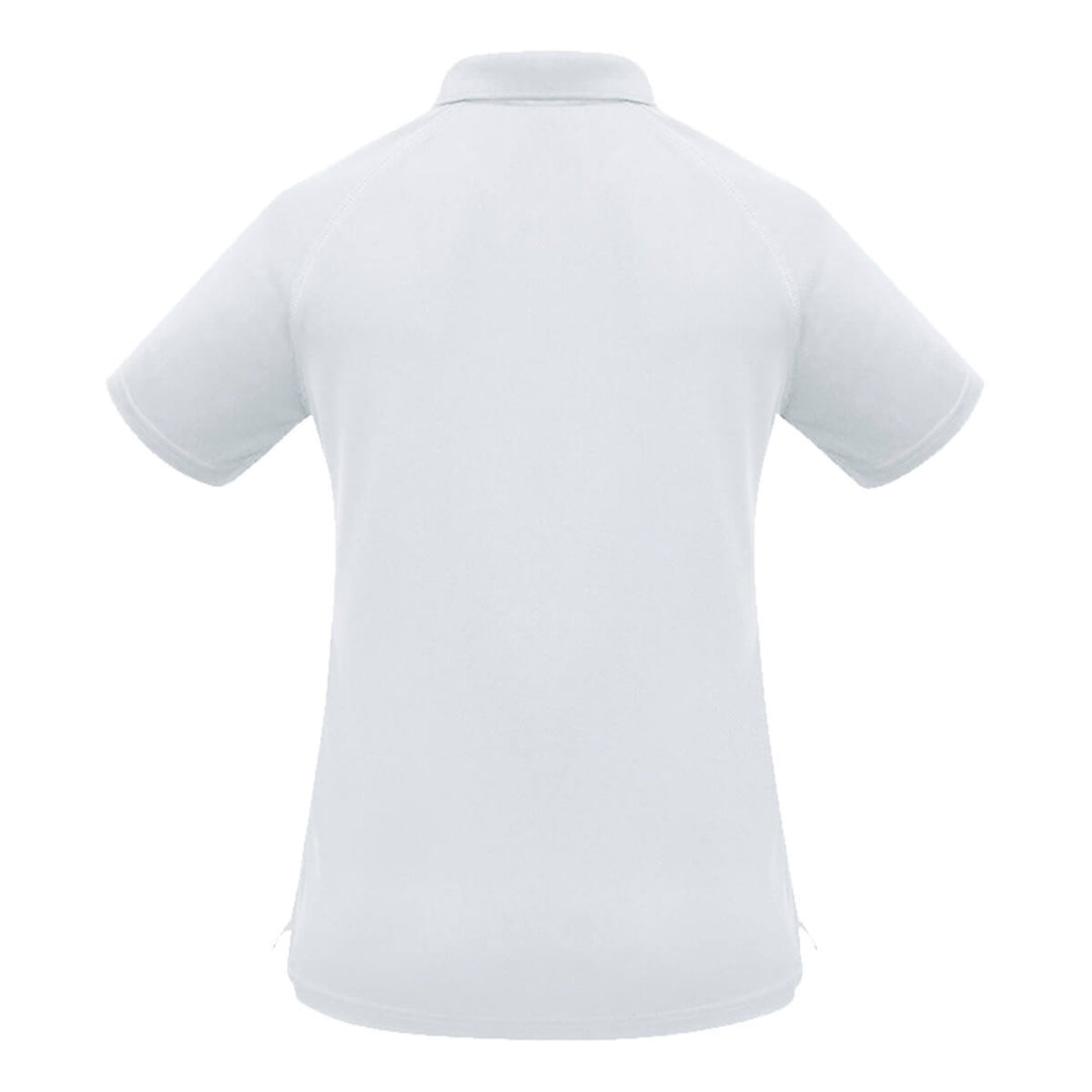 Biz Collection P300LS Womens Sprint Short Sleeve Polo White
