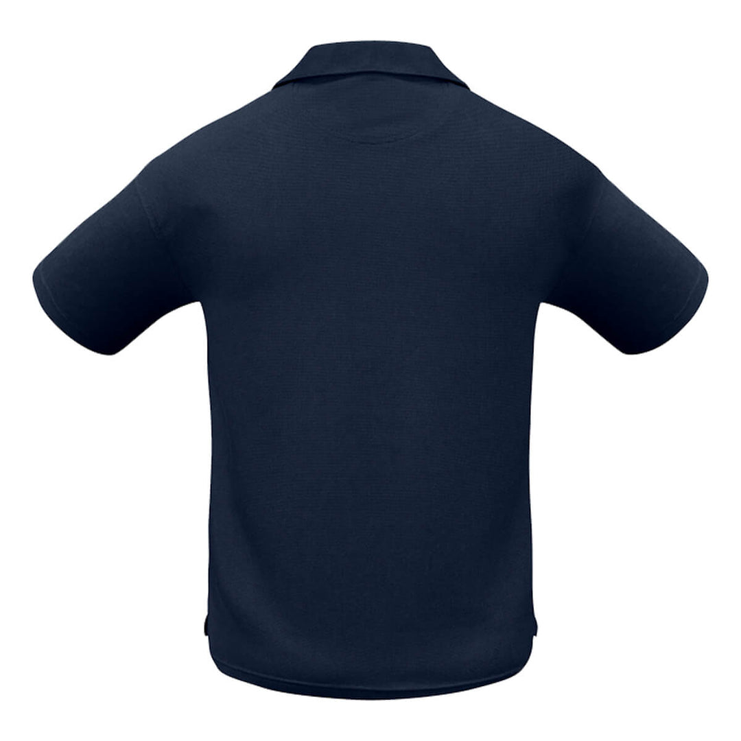 Biz Collection P3300 Mens Micro Waffle Polo Short Sleeve Navy