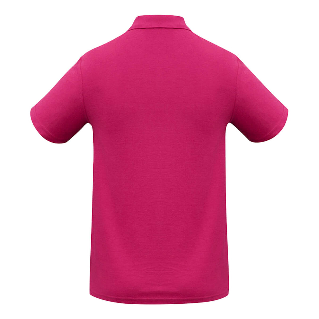 Biz Collection P400KS Kids Crew Short Sleeve Polo Fuchsia