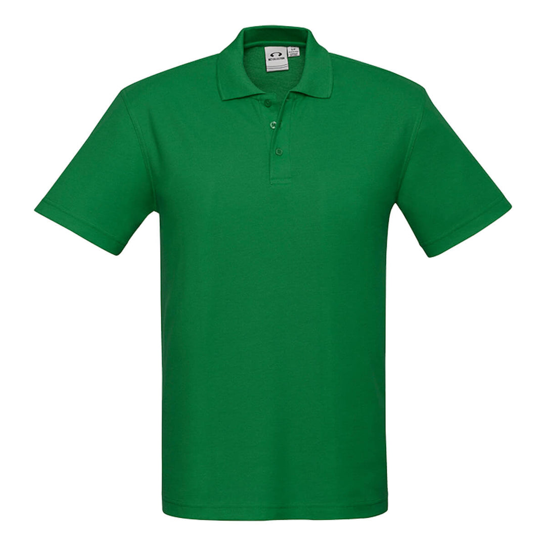 Biz Collection P400KS Kids Crew Short Sleeve Polo Kelly Green