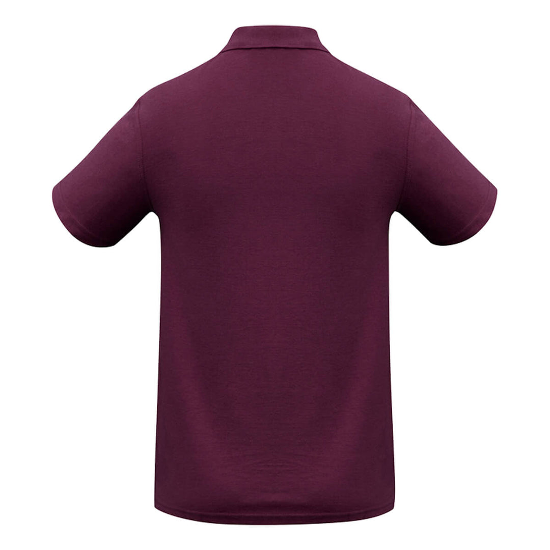 Biz Collection P400KS Kids Crew Short Sleeve Polo Maroon
