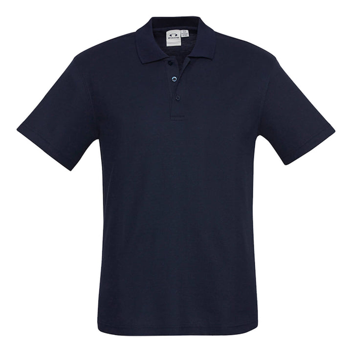 Biz Collection P400KS Kids Crew Short Sleeve Polo Navy
