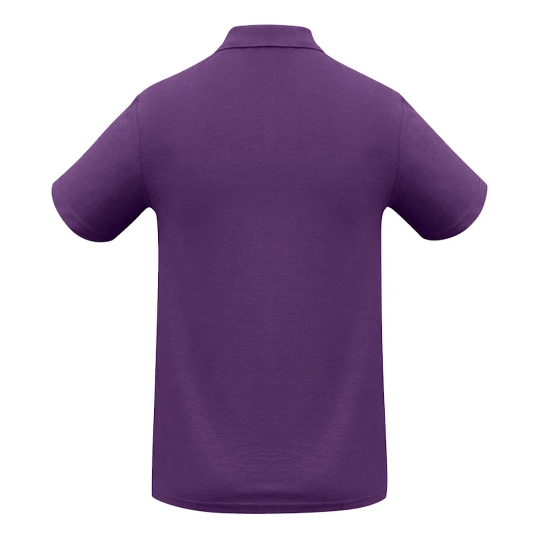 Biz Collection P400KS Kids Crew Short Sleeve Polo Purple