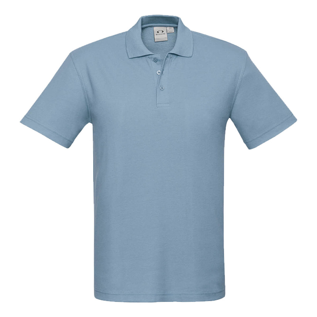Biz Collection P400KS Kids Crew Short Sleeve Polo Spring Blue