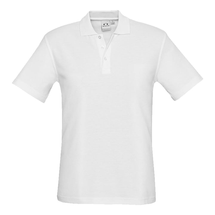 Biz Collection P400KS Kids Crew Short Sleeve Polo White