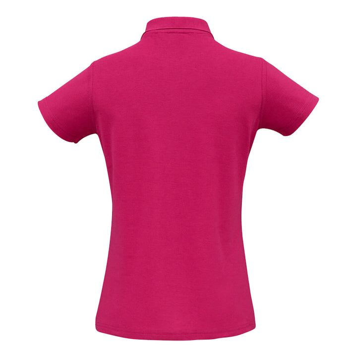 Biz Collection P400LS Womens Crew Short Sleeve Polo Fuchsia