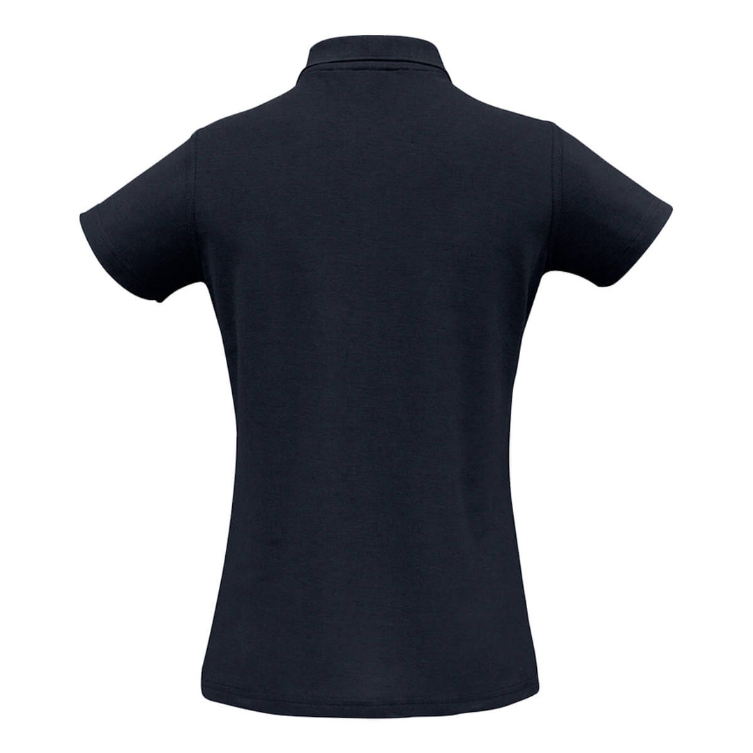 Biz Collection P400LS Womens Crew Short Sleeve Polo Navy