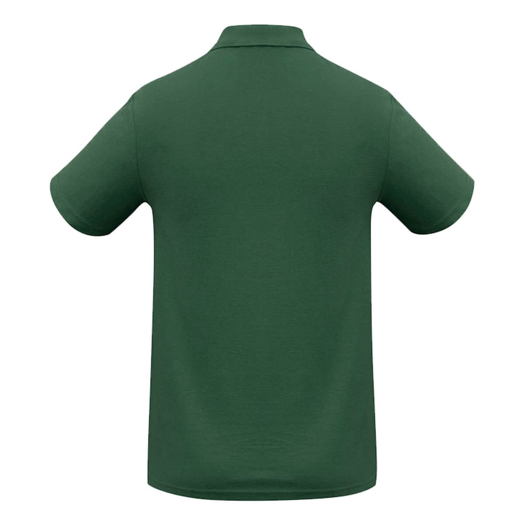 Biz Collection P400MS Mens Crew Short Sleeve Polo Forest
