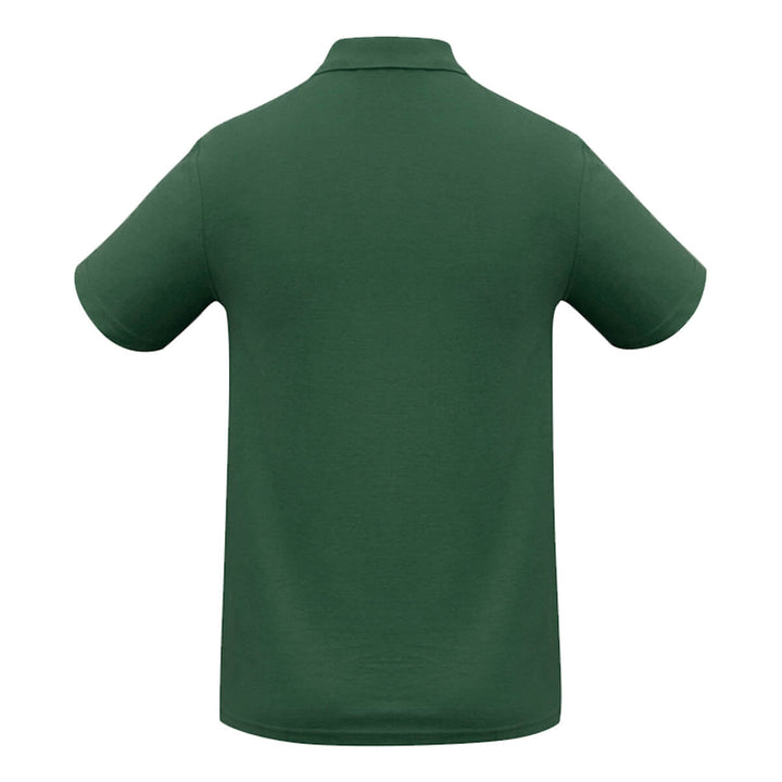 Biz Collection P400MS Mens Crew Short Sleeve Polo Forest