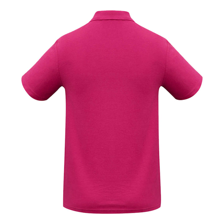 Biz Collection P400MS Mens Crew Short Sleeve Polo Fuchsia