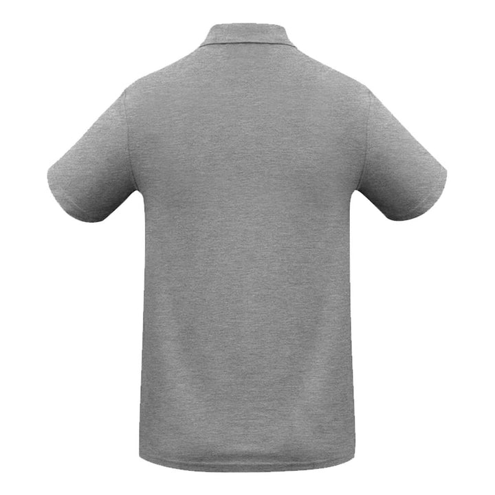 Biz Collection P400MS Mens Crew Short Sleeve Polo Grey Marle