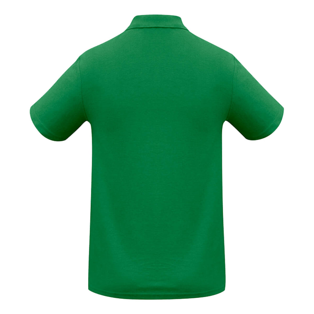 Biz Collection P400MS Mens Crew Short Sleeve Polo Kelly Green