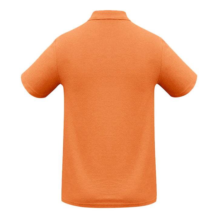 Biz Collection P400MS Mens Crew Short Sleeve Polo Orange