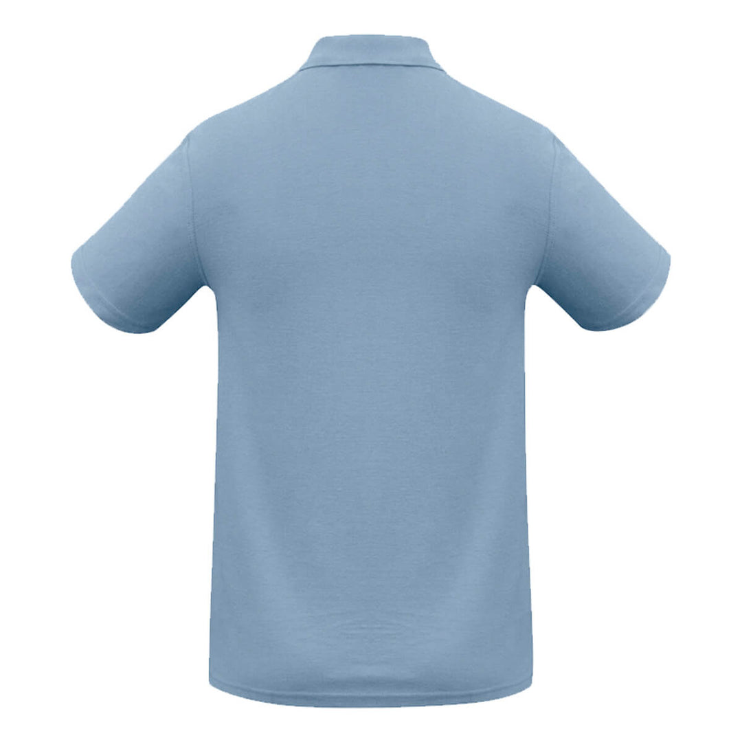 Biz Collection P400MS Mens Crew Short Sleeve Polo Spring Blue