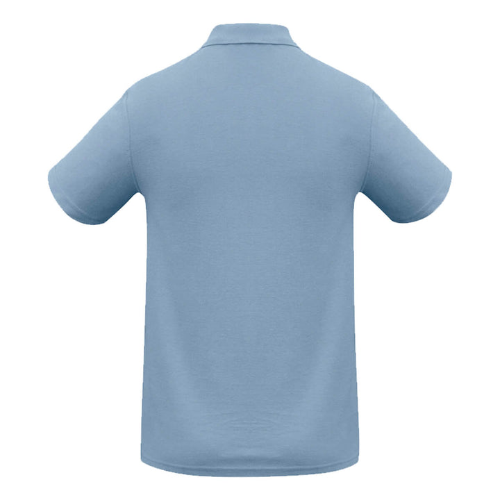 Biz Collection P400MS Mens Crew Short Sleeve Polo Spring Blue