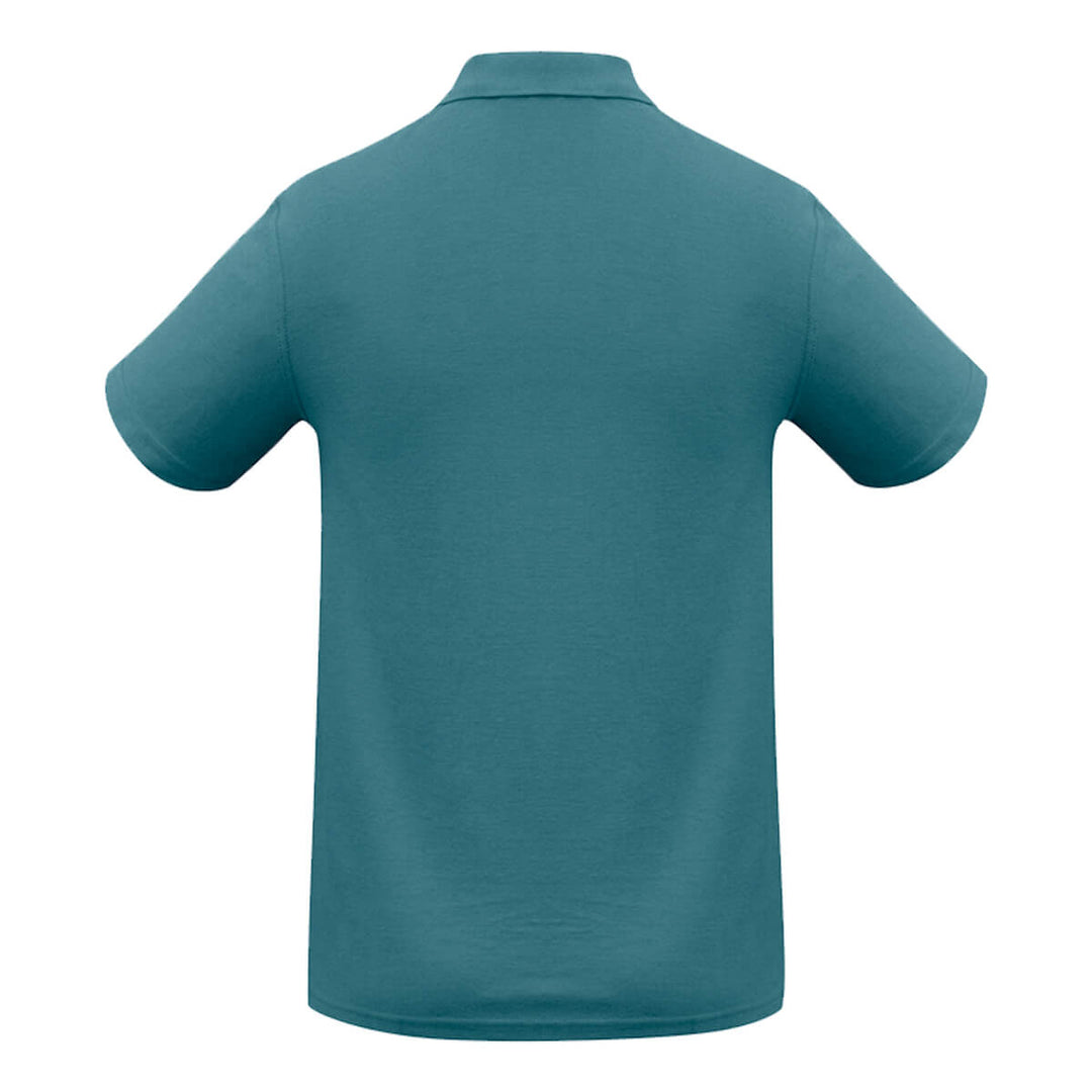 Biz Collection P400MS Mens Crew Short Sleeve Polo Teal