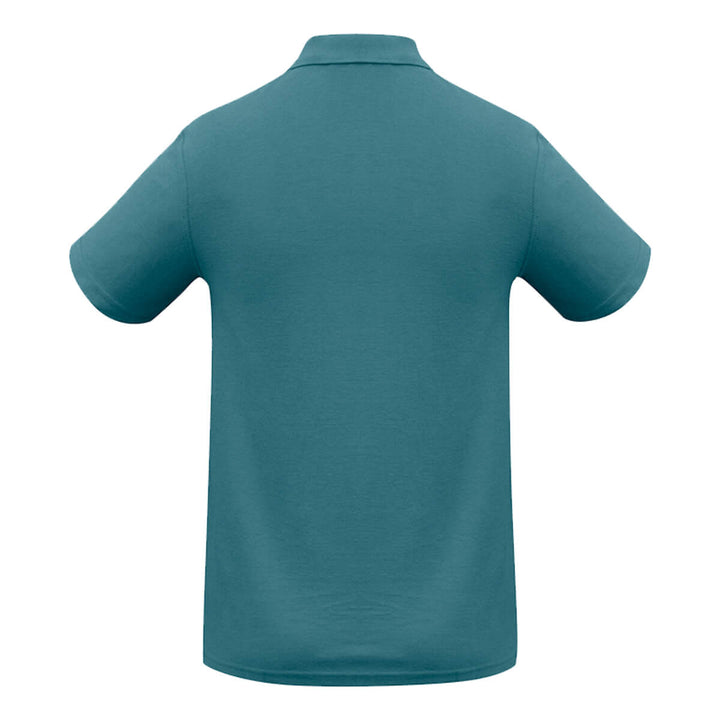 Biz Collection P400MS Mens Crew Short Sleeve Polo Teal