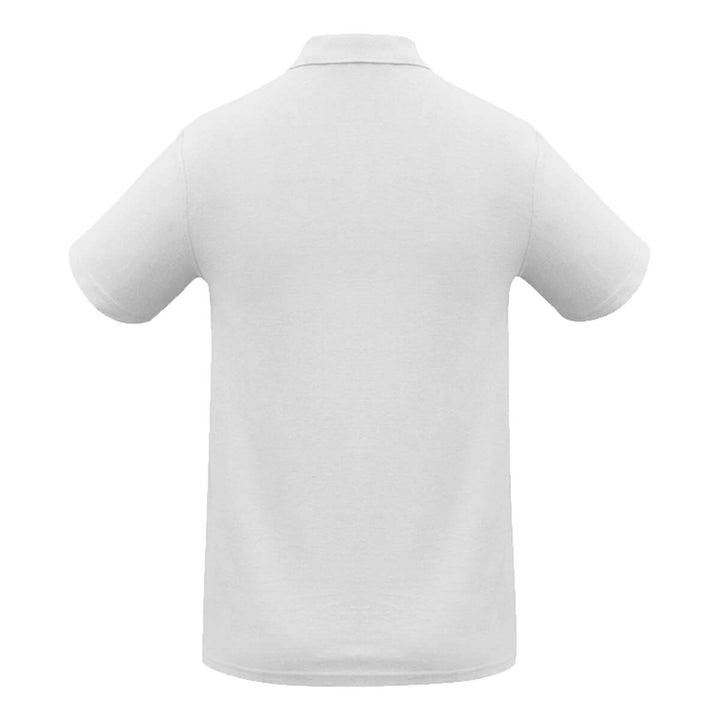 Biz Collection P400MS Mens Crew Short Sleeve Polo White