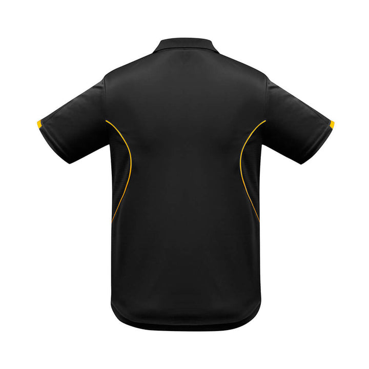 Biz Collection P405KS Kids Razor Short Sleeve Polo Black/Gold