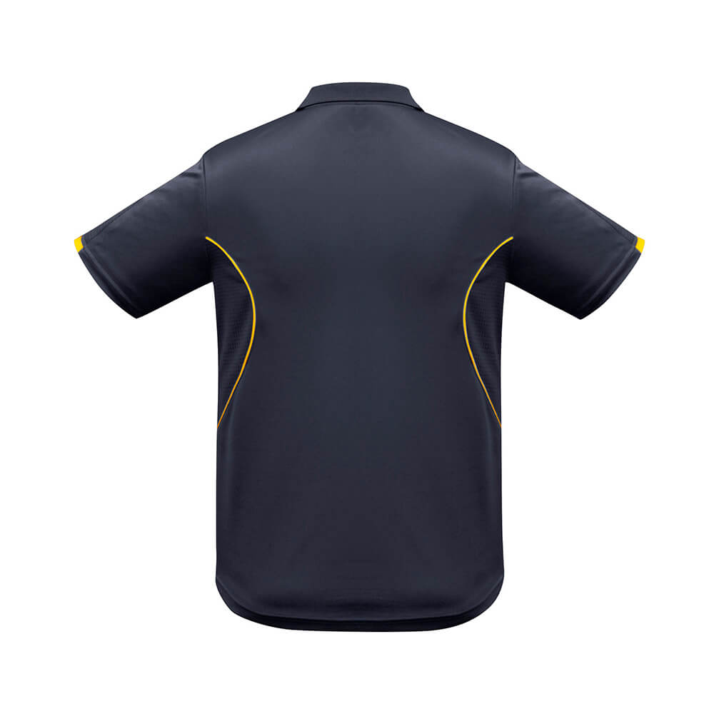 Biz Collection P405KS Kids Razor Short Sleeve Polo Navy/Gold