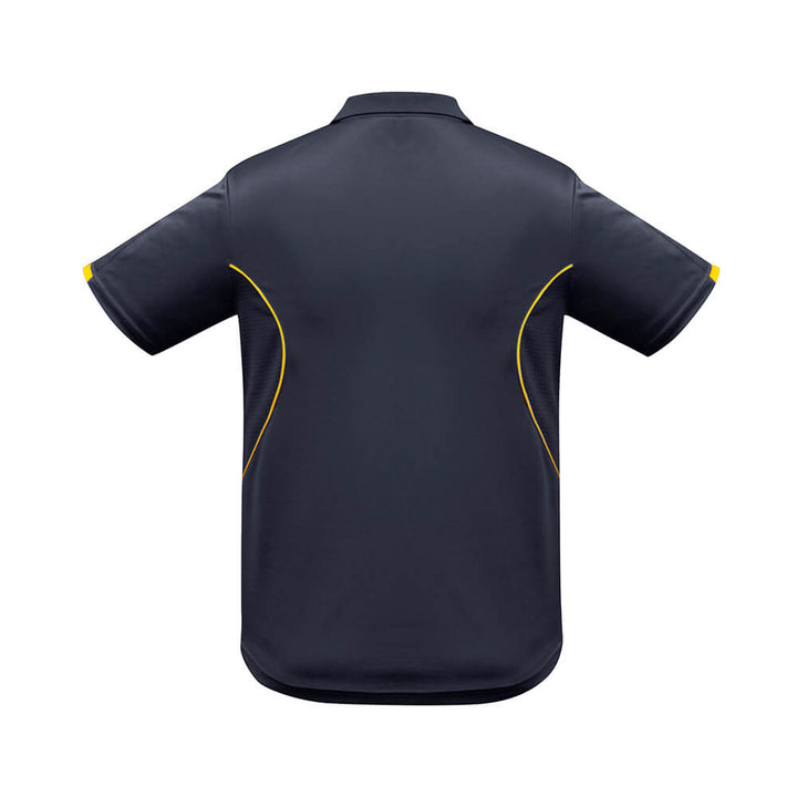 Biz Collection P405KS Kids Razor Short Sleeve Polo Navy/Gold