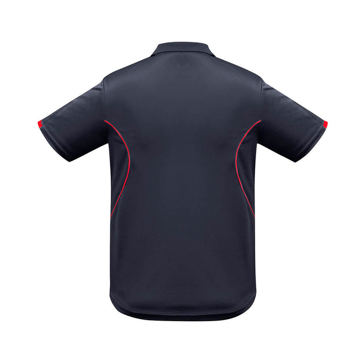 Biz Collection P405KS Kids Razor Short Sleeve Polo Navy/Red
