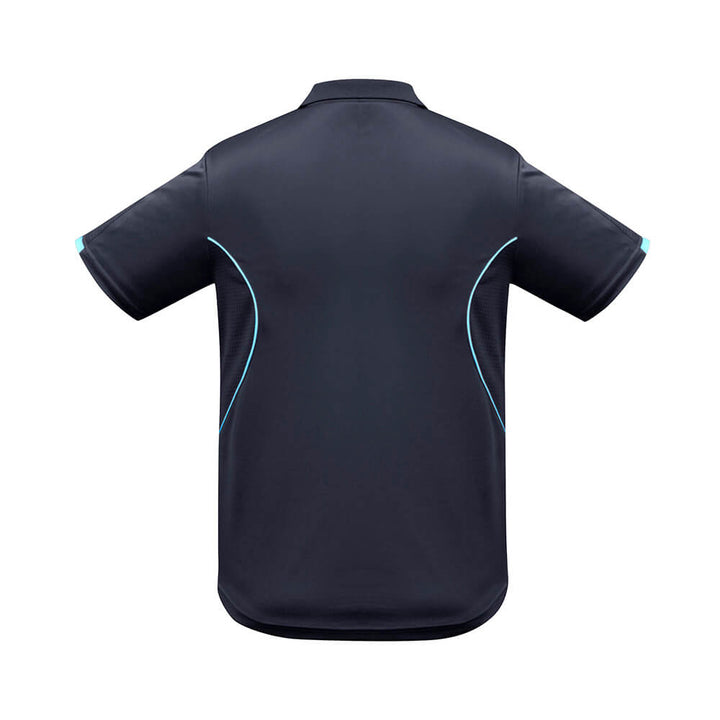 Biz Collection P405KS Kids Razor Short Sleeve Polo Navy/Sky