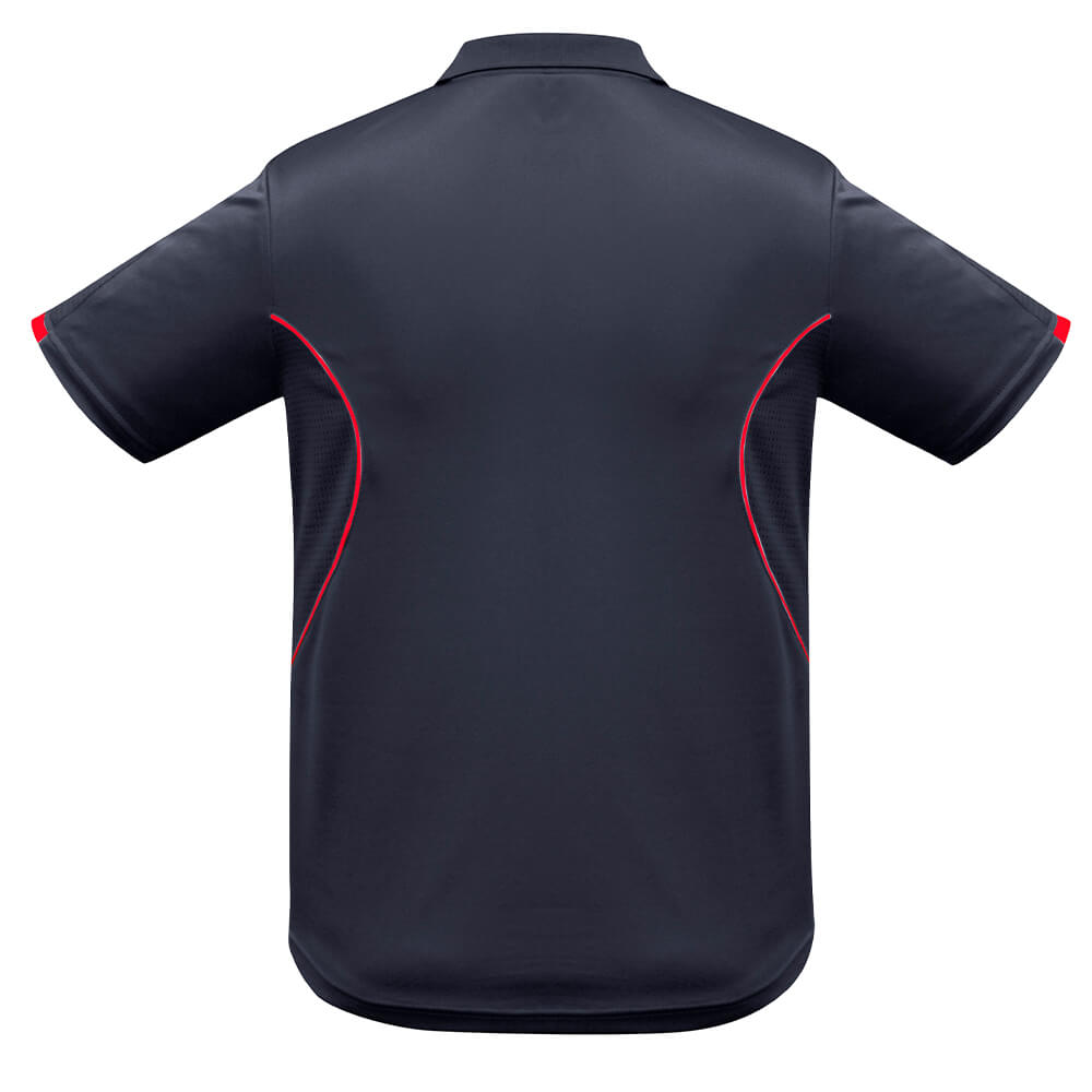 Biz Collection P405MS Mens Razor Polo Navy/Red
