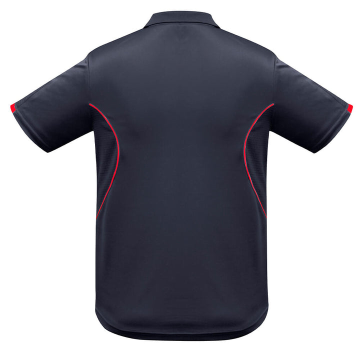 Biz Collection P405MS Mens Razor Polo Navy/Red