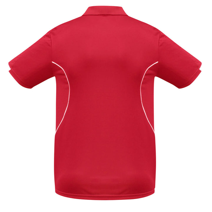 Biz Collection P405MS Mens Razor Polo Red/White