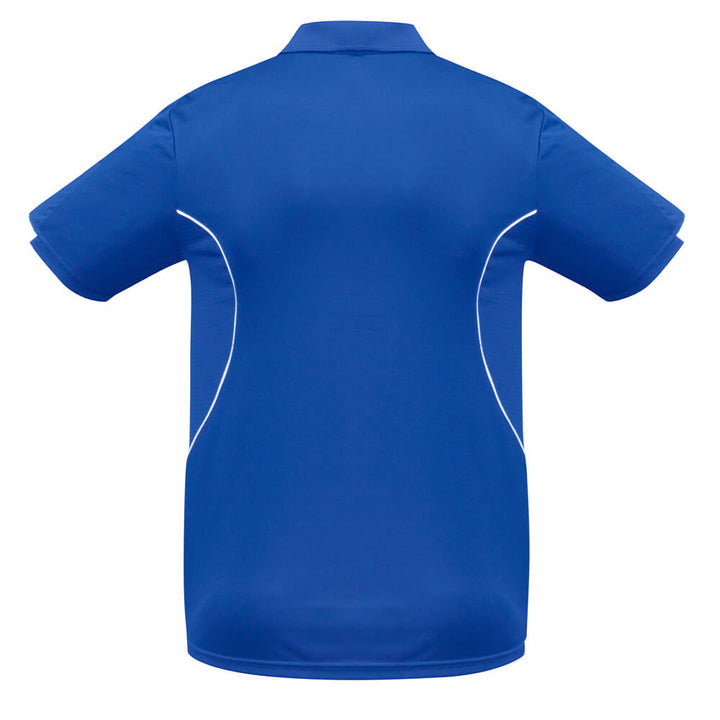 Biz Collection P405MS Mens Razor Polo Royal/White