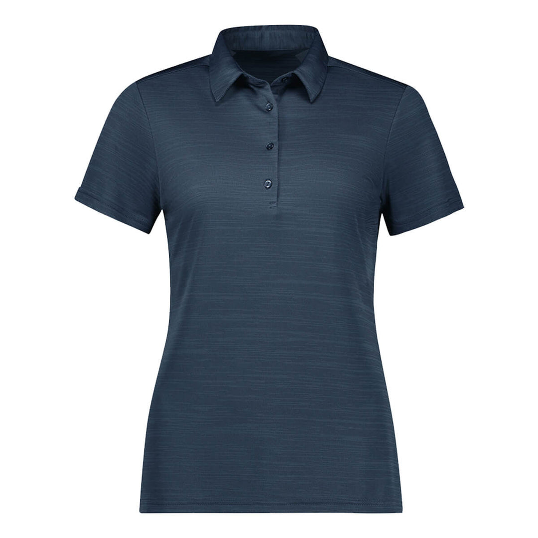 Biz Collection P410LS Womens Orbit Short Sleeve Polo Navy