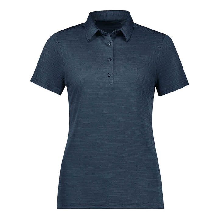 Biz Collection P410LS Womens Orbit Short Sleeve Polo Navy