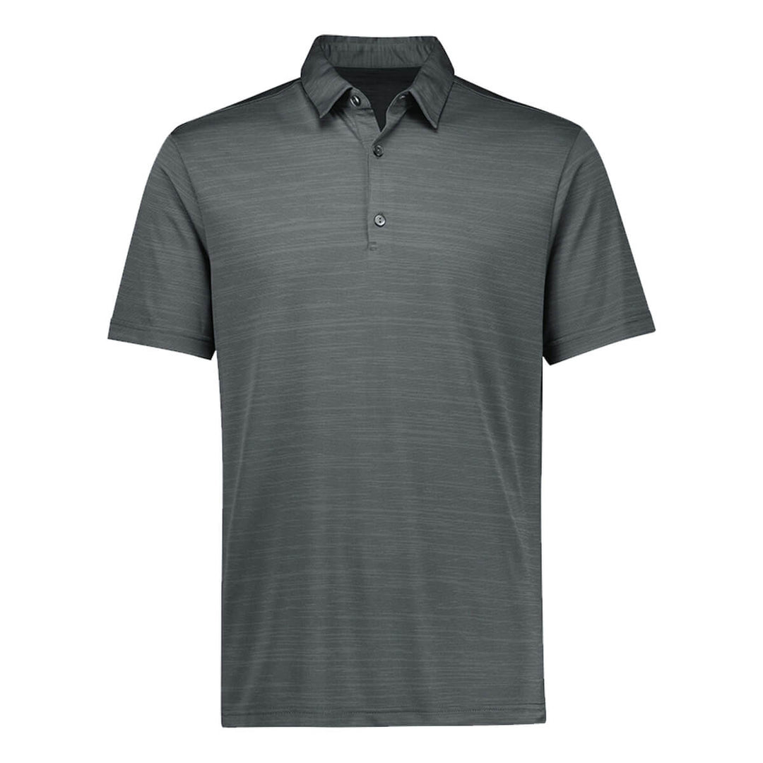 Biz Collection P410MS Mens Orbit Short Sleeve Polo Dark Grey Carbon