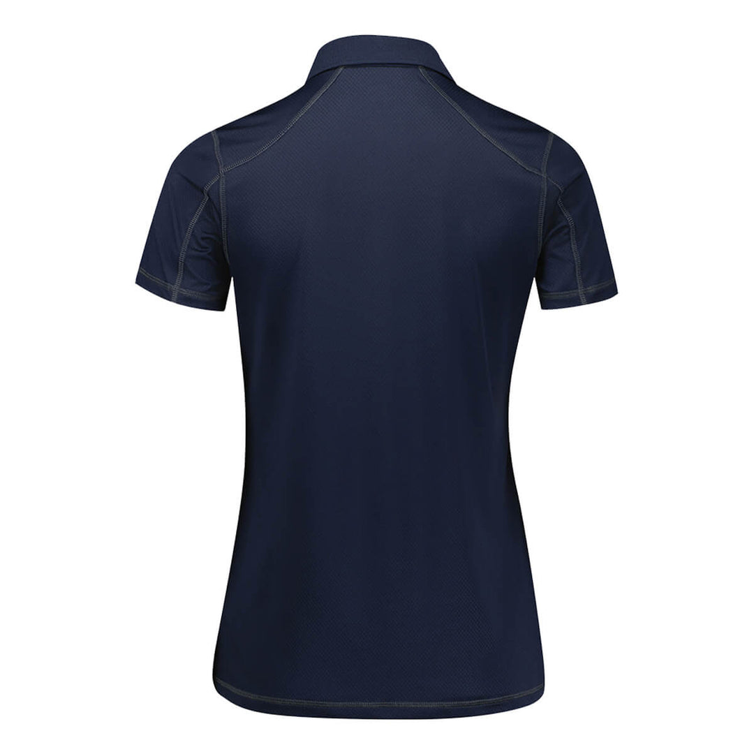 Biz Collection P419LS Womens Dart Short Sleeve Polo Navy/Navy