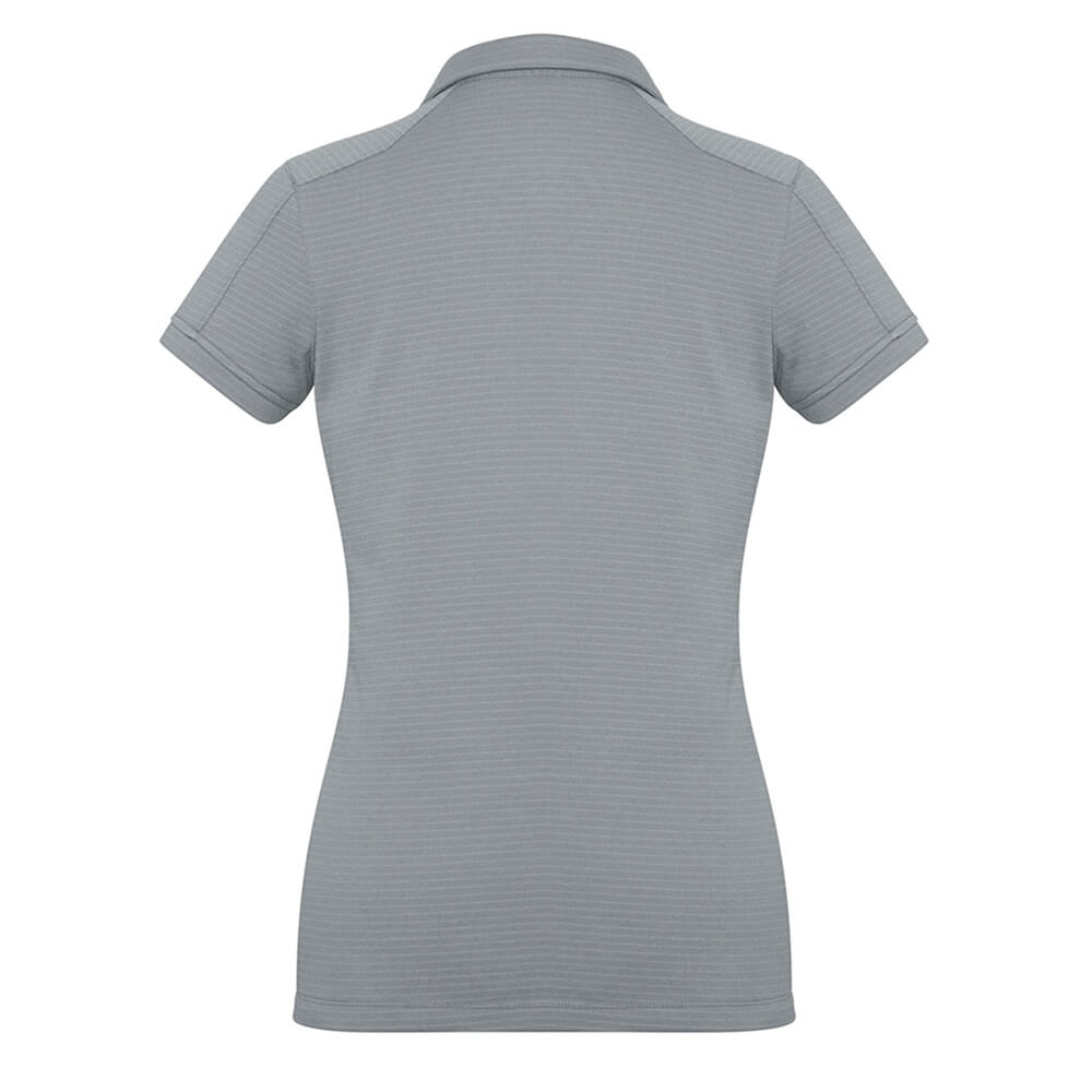 Biz Collection P706LS Womens Profile Short Sleeve Polo Silver